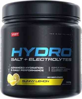Produktbild von VAST Hydro (300g) Sunny Lemon - Energie & Ausdauer - Elektrolyte