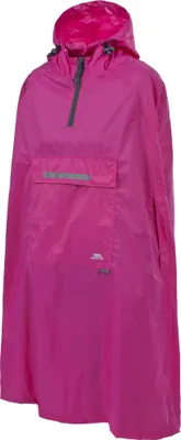 Produktbild von Trespass Qikpac Uni Regen Poncho mit Kapuze TP422 (M) (Sasparilla)