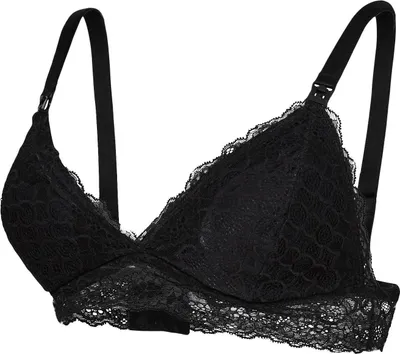 Obrázok produktu pre Bez kosticové podprsenky bezpečnéčipkované těhotenské Bralette | XS