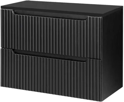 Obrázok produktu pre Vanity unit 'Skelbolu' so zásuvkami 80 x 60 x 40 cm čierna