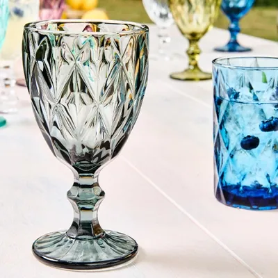 Weinkelch-Glas-Basic-Anthrazit