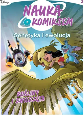 Productafbeelding van Genetyka i ewolucja Rośliny i zwierzęta Nauka z komiksem
