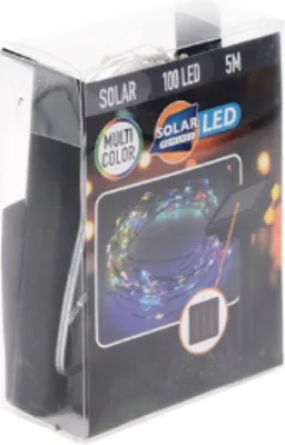 Produktbild von LED-Lichterkette Lifetime 7 m 2 m Bunt Solar