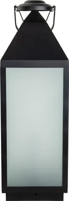 Produktbild von Näve Leuchten LED Dekoleuchte Laterne "DORIS" schwarz LED Dekoleuchte Laterne "DORIS" schwarz LED Dekoleuchte Laterne "DORIS" schwarz, Deko im Modern Style, aus Kunststoff und Glas, schwarz, 19,5 x 19,5 x 60 cm, mit LED Platine – Timerfunktion – Schiebeschalter