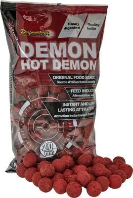 Zdjęcie produktu dla Starbaits Boilie Hot Demon 800g 10mm