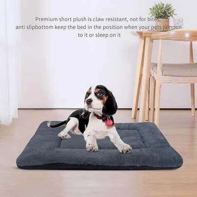 Obrázok produktu pre Famanu deka pre domáce zvieratá – pre psa alebo mačku, mäkká, zimná deka, fleece, 90x70 cm, čierna