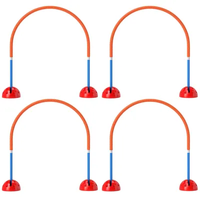 Productafbeelding van PawHut Agility Set voor Honden: 4-delige agility-uitrusting voor hondentraining, blauw