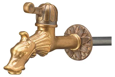 Immagine prodotto di Rubinetto per Fontana da Giardino in Ottone Belfer RUB/001