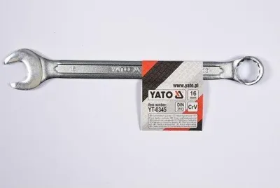 Obrázok produktu pre Yato YT-0345, 16 mm, Kovová, Oceľ, Chróm, 15°, 210 mm