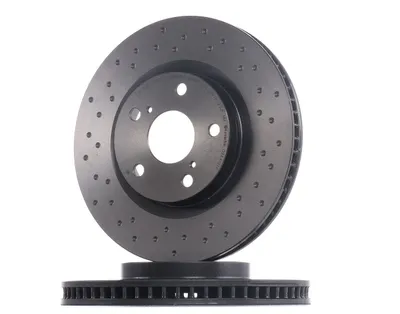 Produktbild von 2x BREMBO 09.A417.1X Bremsscheibe Vorderachse
