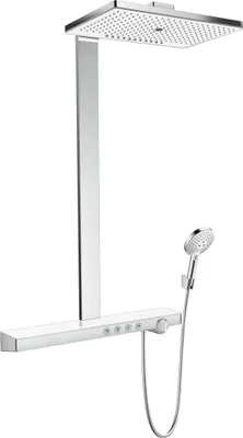 Produktbild von hansgrohe Showerpipe RAINMAKER SELECT 460 3jet DN 15 weiß/chrom