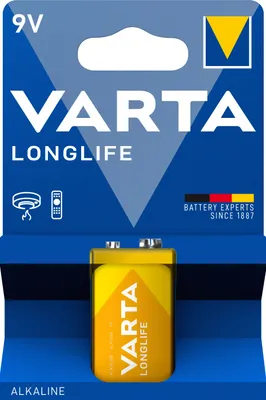 Immagine prodotto di Batteria Varta LONGLIFE 9V Block 6LP3146 1pc