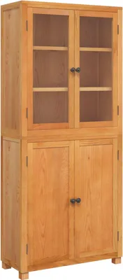 Image de Ensemble de meubles de rangement avec étagère 2 pcs Naturel