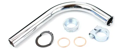 Produktbild von SET: Krümmer + Krümmermutter Set Ø 28mm für Simson Vogelserie KR51/1 SR4-1 SR4-2 SR4-3 SR4-4