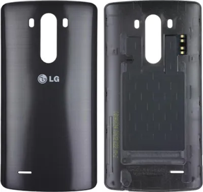 Produktbild von LG G3 D855 Akkudeckel titan schwarz