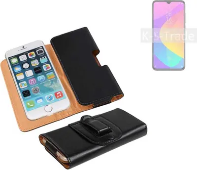Produktbild von K-S-Trade Schützhülle Handyhülle kompatibel mit Xiaomi Mi CC9 Meitu Edition Holster Gürtel Tasche Schutzhülle Handy-Tasche Smartphone Case
