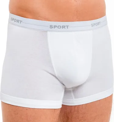 Produktbild von HERMKO 8950 Herren Pant Boxershorts mit Webbund, Größe:D 7 = EU XL, Farbe:weiß