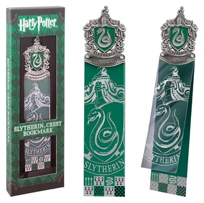 Produktbild von The Noble Collection Slytherin Lesezeichen
