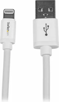 Produktbild von StarTech.com Lightning auf USB-A Kabel 2m Weiß – iPhone iPad iPod
