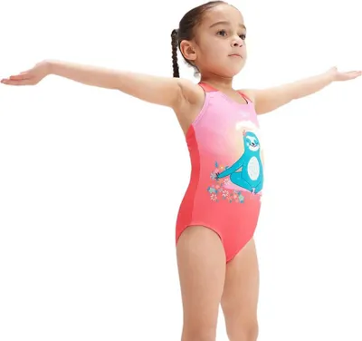 Produktbild von Speedo Digital Printed Badeanzug Rosa 24 Months Mädchen Rosa 24 Months