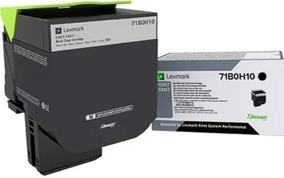 Productafbeelding van Lexmark X417 - Hoge capaciteit - Zwart - Origineel - Toner cartridge LCCP - voor Lexmark CS417dn, CX417de