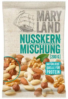 Produktbild von Maryland Nusskern-Mischung 200g