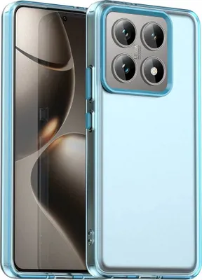 Produktbild von Handyhülle für Xiaomi 14T Pro Schlank Durchscheinend Matt Stoßfest Schutzhülle Blau