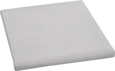 Produktbild von Baumwoll-Doppelbettlaken 230x240cm hellgrau