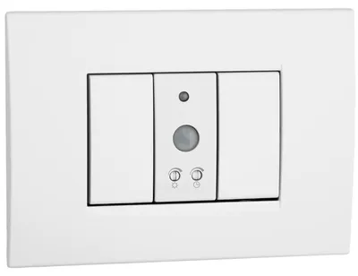 Image de Détecteur de mouvement encastré VEMER VE770800, modèle SENS IR, couleur blanche, 230 V