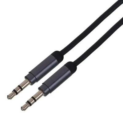 Obrázok produktu pre Gembird 1.2m, 3.5mm/3.5mm, M/M, 3.5mm, Samec, 3.5mm, Samec, 1,2 m, Čierna