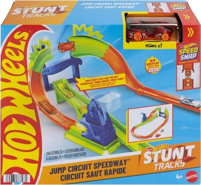 Obrázok produktu pre Hot Wheels JHK74, Súprava vozidla a dráhy, 4 rok / roky, Plast, Viacfarebný