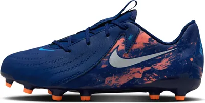 Produktbild von Nike Jr. Phantom GX 2 Academy "Erling Haaland" - MG Jugend-Fußballschuh - Blue Void/Chrome Blue Void/Chrome 35.5