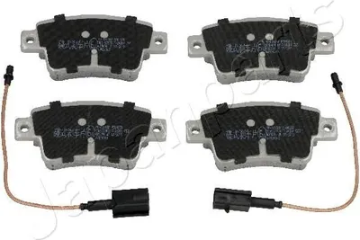 Produktbild von JAPANPARTS PP-0215AF Bremsbeläge Satz Hinten Bremsklötze für FIAT PUNTO EVO (199) PUNTO (199) für ABARTH Grande Punto (199)