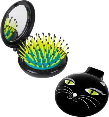 Productafbeelding van Borstelspiegel Zwarte Kat 3