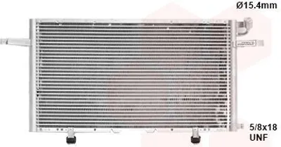 Produktbild von VAN WEZEL 37005297 Kondensator Klimaanlage Klimakondensator für OPEL Frontera B SUV (U99)