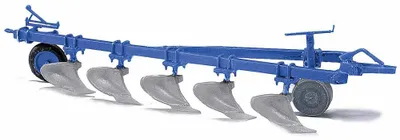 Produktbild von Busch 42851 - 1/87 Aufsattel-Beetpflug Fortschritt B200 - Blau - Neu
