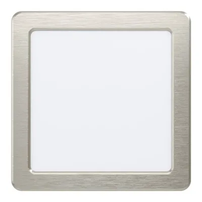 Produktbild von EGLO Fueva 5, Einbaustrahler, LED, 3000 K, 1350 lm, 220-240 V, Satinierter Stahl, Weiß