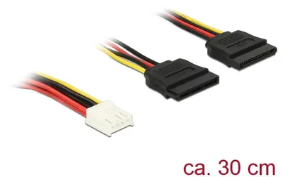 Produktbild von Delock Netzteil - 4-Pin-Mini-Stromversorgungsstecker (R)