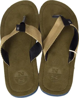 Immagine prodotto di Infradito uomo NORTH SAILS flip flop mare o piscina laccio in tessuto articolo 651253 MAN SLIPPER, SIZE 44 / UK 9,5 / USA 10,5, Gomma 100%