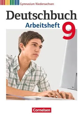 Immagine prodotto di Deutschbuch 9. Schuljahr. Arbeitsheft mit Lösungen. Gymnasium Niedersachsen