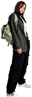 Image de Rains 12010r Long Jacket W3 Couleur Vert