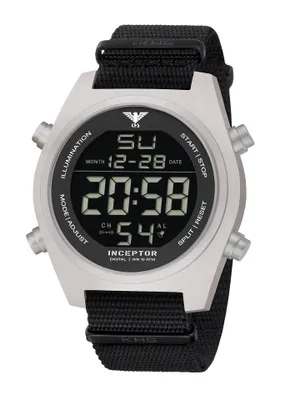 Produktbild von KHS INCSD.NB Herren-Armbanduhr Inceptor Steel Digital