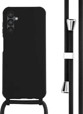 Produktbild von imoshion SilikonHülle mit Band Samsung Galaxy A14 (5G) - Schwarz