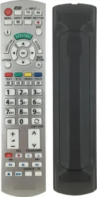 Produktbild von Ersatz Fernbedienung für Panasonic TX-PR42ST30 | TX-PR42UT30 | TX-PR50GT30 | TX-PR50ST30