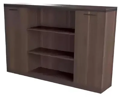Produktbild von Büro Bücherregal Massivholzmöbel Konsolen Regale Schrank mit Schubladen