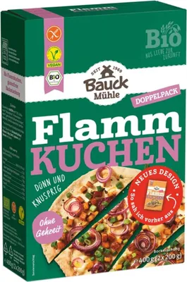 Produktbild von Bauckhof Flammkuchen glutenfrei(6x400g)
