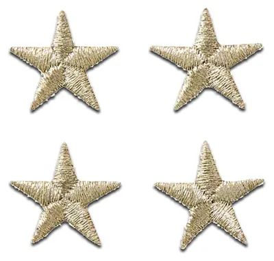 Produktbild von Set Stern - Aufnäher, Bügelbild, Aufbügler, Applikationen, Patches, Flicken, Zum Aufbügeln, Größe: 1,8 x 1,8 cm