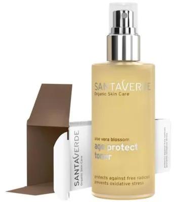 Productafbeelding van Santaverde Aloe vera age protect toner (100 ml)