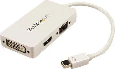 Immagine prodotto di StarTech.com MDP2VGDVHDW cavo e adattatore video 0,15 m DVI-D + VGA (D-Sub) + HDMI