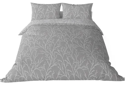 Obrázek produktu pro Oboustranná sada ložního prádla Brielle Mako Satin, 100% bavlna\/hustost nití 220 se zipem, 3dílná, povlak na peřinu 200 x 220 cm, povlak na polštář 2*60x70 cm, tmavě šedá, světle šedá